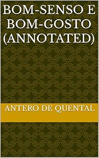 Livro BOM-SENSO E BOM-GOSTO (Annotated)