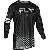 Fly Racing 377-050M Rayce Bicycle Jersey Black Md