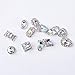Binmer(TM)5mm Nail Art Sticker Tip Decal 3D Acrylic Glitter Rhinestones Manicure Studs Nail Tips DIY (F)