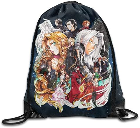 Final Fantasy VII Drawstring Backpack Sackpack Bag