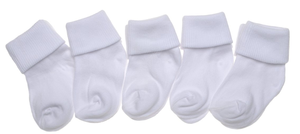 plain baby socks