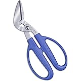 CANARY Corrugated Cardboard Scissors, Heavy Dudy Craft Scissors Japanese Stainless Steel Blade, Made in JAPAN, Blue (PS-6500H