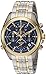 Bulova Men's Analog-Quartz Watch with Stainless-Steel Strap, Multi, 22 (Model: 98B276