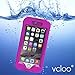 iPhone 6S Waterproof Case, Vcloo iPhone 6S Waterproof Case, Dust Proof, Snow Proof, Shock Proof Case, Heavy Duty Protective Carrying Cover for iPhone 6S, iPhone 6 4.7 Inch with Charging Port (Rose)
