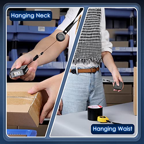 Eyoyo 2D Wearable Glove Bluetooth Barcode Scanner, Left & Right Hand Wearable, Portable 1D 2D QR Finger Ring Wireless Bar Code Scanner Reader Inventory Compatible with iPhone iPad Android Tablet