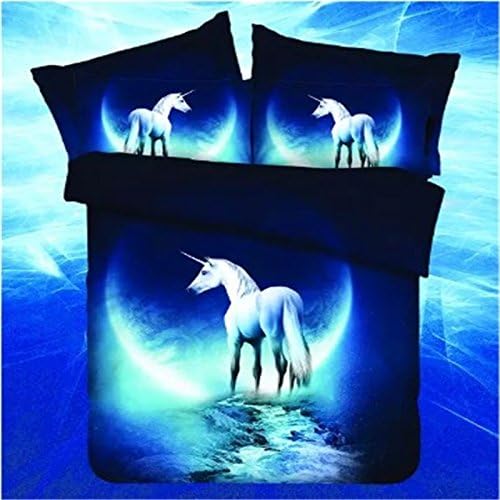 Love Room Queen Size 3d Oil Print Bedding Set Horse Galaxy Series Duvet Cover Bed Sheet Pillow Cases