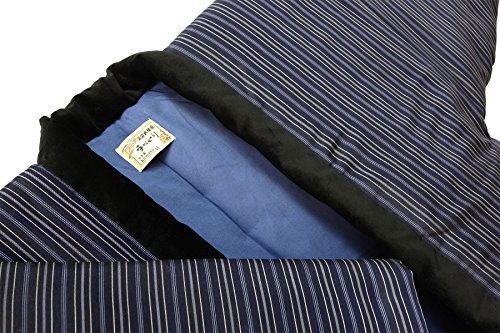 HANTEN (Cotton jacket made in Japan Kimono-style) Japanese clothes X-Large Size Men's (X-Large, 155)