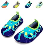 Giotto Kids Swim Water Shoes Quick Dry Non-Slip For Boys & Girls, Blue, 22-23