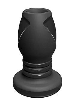 Doc Johnson Platinum The Stretch Medium Black - Premium Silicone 1 Stück