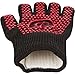 Hot Gloves for Barbecue Grilling Cooking - Heat Resistant Oven Mitts Set - Flame Retardant Kevlar Provides 662F Protection - Bonus Ebook - XL