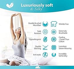 DREAMCARE King Fitted Sheet - Extra Deep Pocket