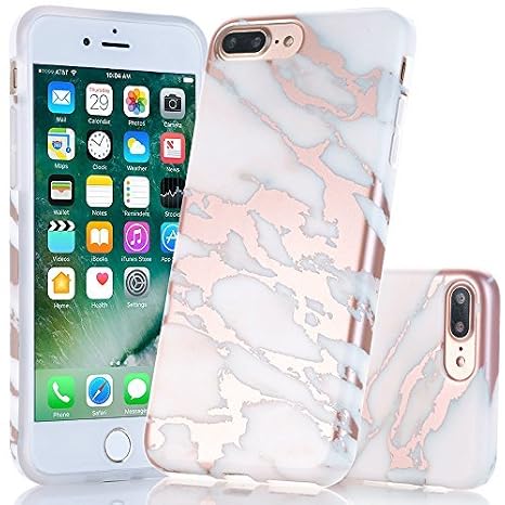Estuche Iphone 7 Plus Y 8 Plus Diseño Creativo De Mármol A2eballart Estuche Protector De Goma Tpu Protector De Goma Tpu Suave Y Flexible Para Iphone
