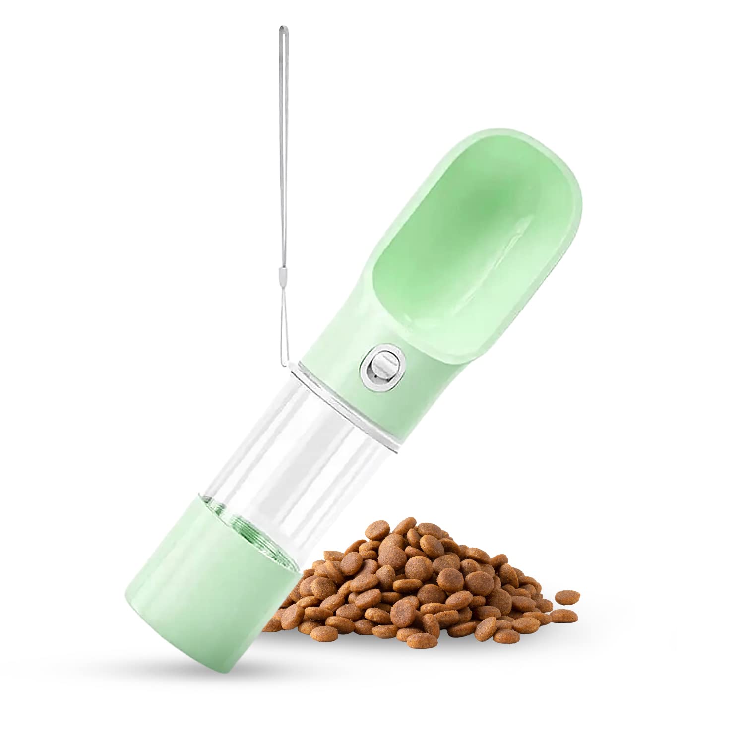 Generisch A3IE Bello Bottle Green Dog Water Feeder, Acrylic