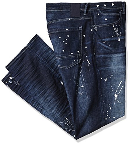 Sean john men s tall size dark paint splatter jean, tor…