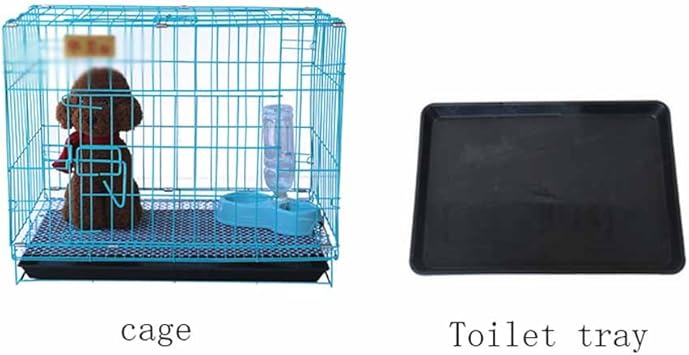 Xclll Pet Zaun Kleine Hunde Mit Wc Innen Edelstahl Katze Kaninchen Kafig Allgemeine Haustiere Sicher Und Ungiftig Leicht Zu Reinigen Verzinktem Material Blau A Amazon De Kuche Haushalt