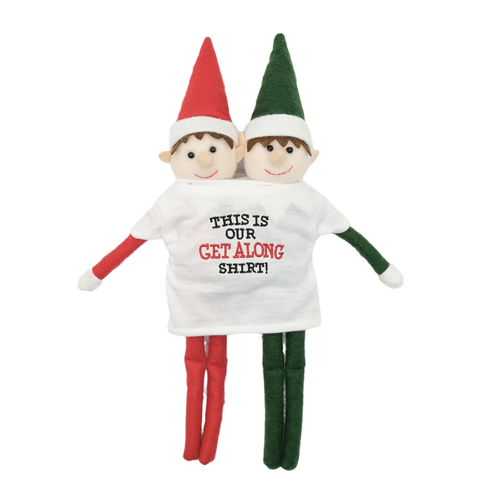LovelfStory Elf Doll Accessories Clothes, Get Along Shirt Couture Holiday for Boy or Girl Elf, Doll is not Included