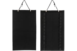 AEIMIAIDE Martial Arts Belts Organizer, Felt Taekwondo Belt Display, Hanging Karate Belt Display for Taekwondo Teachers, Stud