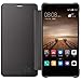 GBSELL Luxury Smart Window Sleep Wake UP Flip Leather Case Cover for Huawei Mate 9 (Black)