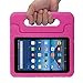 Fire 7 2015 Case, TabPow [Kids Case] - [Shockproof][Drop Protection][Heavy Duty] Kids Children EVA Case with Carrying Handle Stand For Amazon Fire 7 Tablet (will only fit Fire 7
