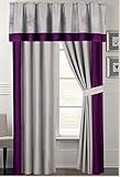 Provence Embroidered Curtain Set