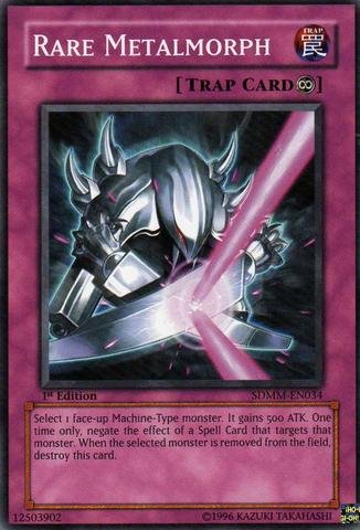 Yu-Gi-Oh! - Rare Metalmorph ( SDMM-EN034 ) - Structure Deck: Machina Mayhem - 1st Edition - Common