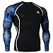 Fixgear Mens Womens Sport MMA Compression Base Layer T Shirt Long Sleeve S~4XL