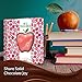 DOVE Valentine's Day Milk Chocolate Candy Solid Heart Teacher's Gift 4-Ounce (Pack of 6)