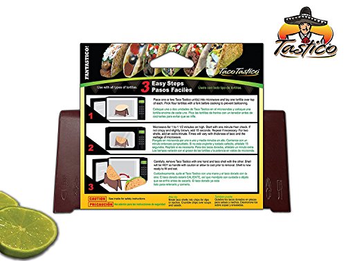 Taco Tastico 2 Pack - Microwave Taco Shell Maker - Save!