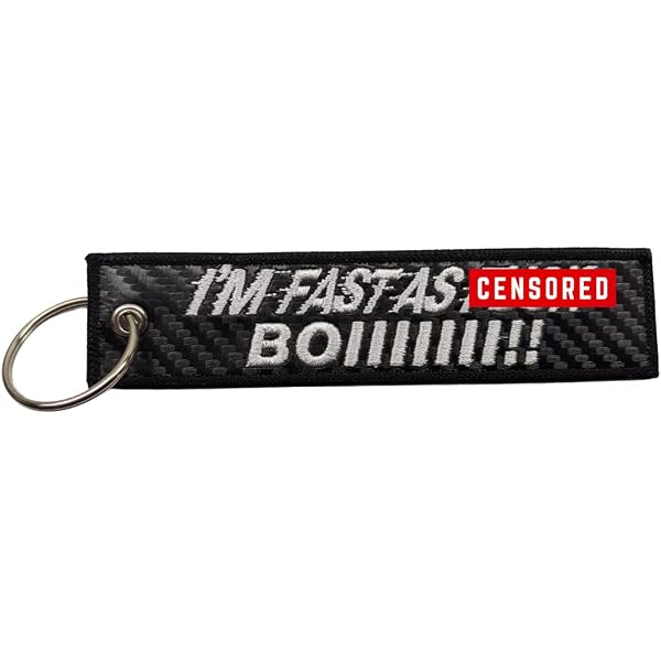 PrimeSecrets Embroidered Keychain For Motorcycle & Car Keys - Easy Pull, Scratch Resistant, Double Sided Design - View #11