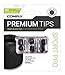 Comply Sport Pro Sx-200 Memory Foam Earphone Tips with SweatGuard, Secure Fit Replacement Earbud Tips for Active Lifestyles (Small, 3 Pairs), Black