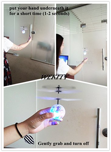 RC Flying Ball,Flying Ball Remote Control Drone Helicopter Built-in LED Flashing Light Aircraft Helicopter Induction Toy Electronic Light-Up Toys Remote Controlled Vehicles for Kids Teenagers (1Piece)