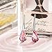 LADY COLOUR Amethyst Drop Dangle Pierced Earrings Crystals Silver Tone Fashion Jewelry for Women Birthday Anniversary for Mom Wife Girlfriend Daughter Sister Best Friend