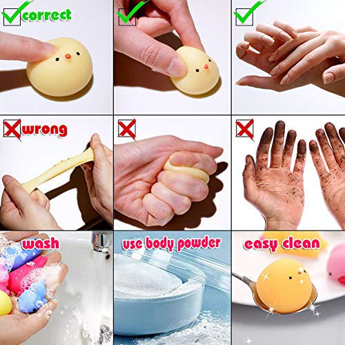 4 Squishy+squishies+Animals+Squeeze+Stuffers
