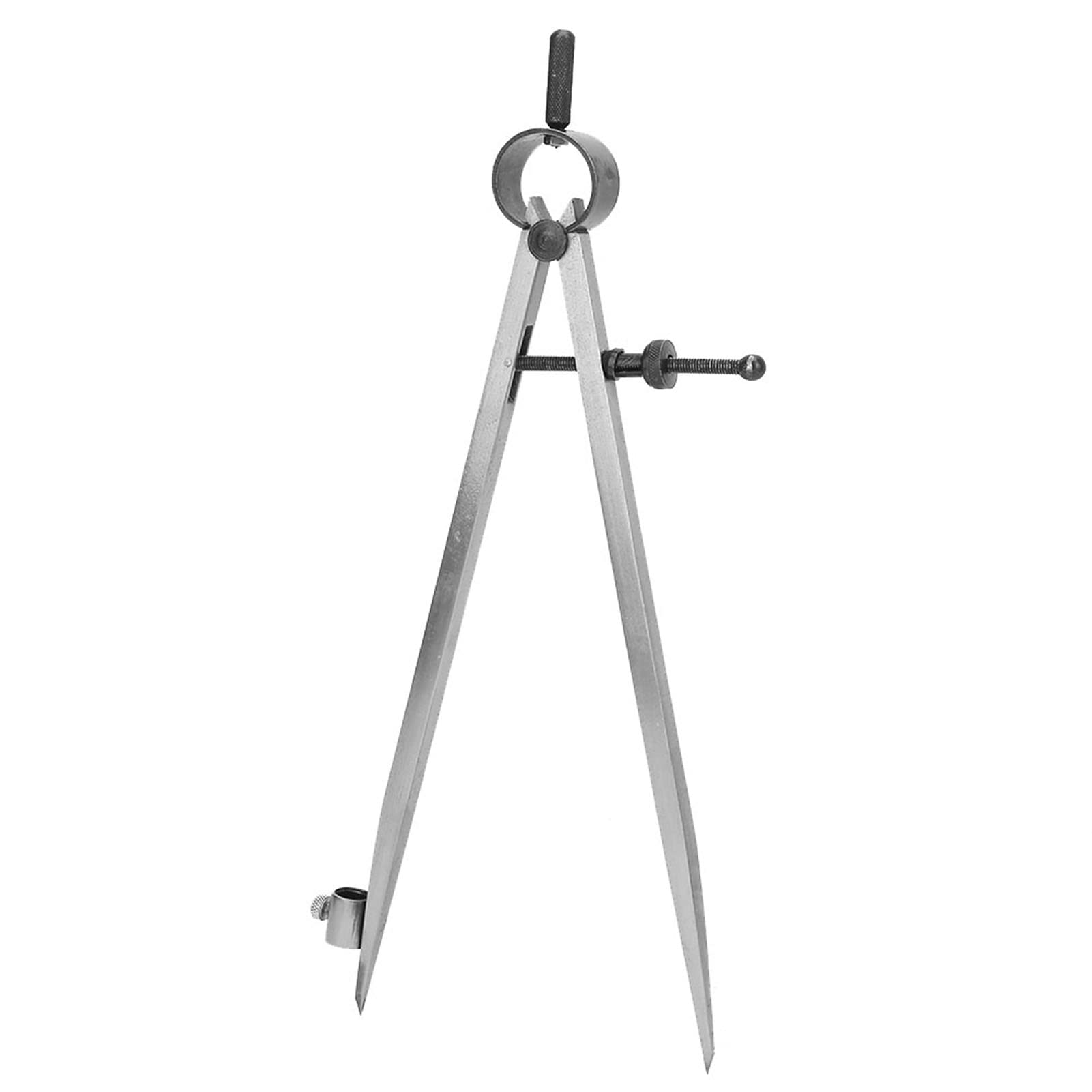 Hyuduo Adjustable Rotating Craft Tool Wing Divider, Drawing Compass & Scriber for Precision Line Marking, Technical Drafting and Card Gauge Use (200mm)