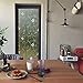 DUOFIRE Window Film Privacy Window Film Frosted Glass Film Static Cling Glass Film No Glue Anti-UV Window Sticker for Bathroom Bedroom Living Room (White Flower-DP014W, 23.6in. x 78.7in.)