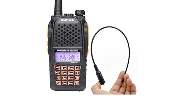 Radio Ht Walk Talk Uhf Vhf Fm Baofeng Uv6r + 1 Antena Nagoya | Amazon.com.br