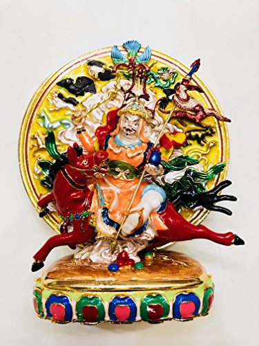 Feng Shui Bejeweled King Gesar With 13 Wermas USA Seller