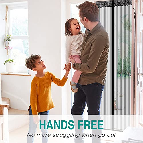 Screen Door, IKSTAR Mosquito Net, Keep Bugs Out, Let Cool