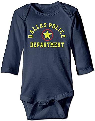 Baby Boys' And Girl's Bodysuits Dallas Police Long Sleeve