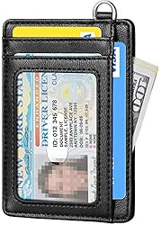 FurArt Slim Minimalist Wallet, Front Pocket
