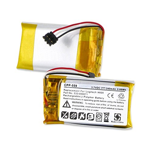 Empire Cordless Phone Battery, Works with Logitech