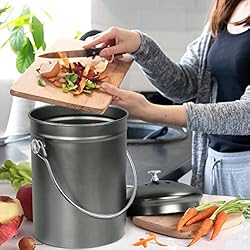 Utopia Kitchen Compost Bin for Kitchen Countertop