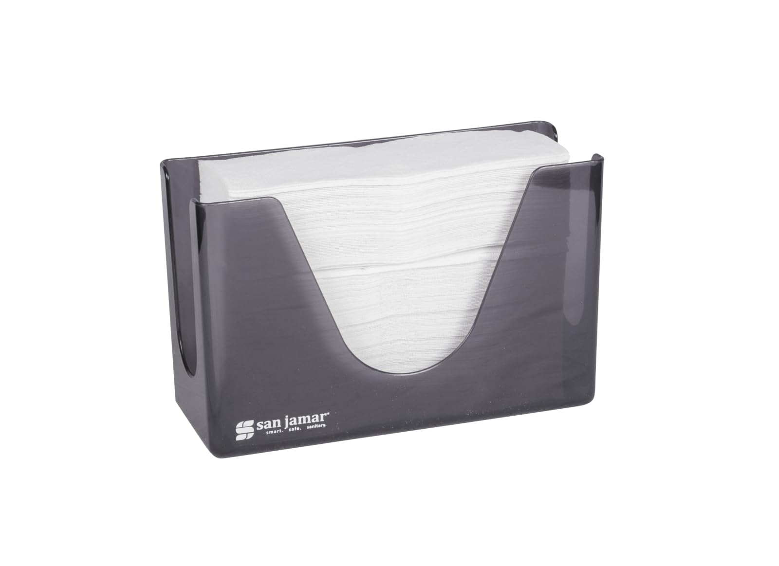 San Jamar T1720TBK Countertop Towel Dispenser, Black Pearl