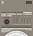 D'Addario Guitar Strings - XL Half Rounds Electric Guitar Strings - Semi-Flat Wound - Bright Tone, Smooth Feel, Reduced Finger Noise - EHR330 - Extra-Super Light, 8-39