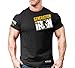 Monsta Clothing Co. Men's Generation Iron (TEE) Large Black