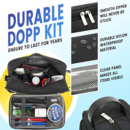 Toiletry Bag for Men Travel Shaving Dopp Kit Waterproof Toiletries Organizer for Cosmetic Portable Womens Travel Makeup Bag 2 Toiletry Bag for Men Travel Shaving Dopp Kit Waterproof Toiletries Organizer for Cosmetic Portable Womens Travel Makeup Bag