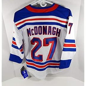 Youth New York Rangers Ryan McDonagh #27 Outerstuff Premier White Jersey S/M