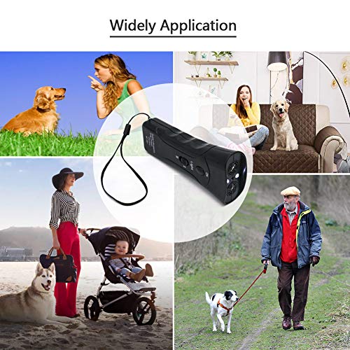 OYEFLY Handheld Dog Repellent & Trainer, Ultrasonic Infrared Dog