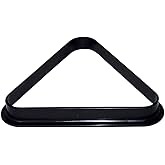 Hathaway Pool Table Billiard Ball Triangle Rack , Black