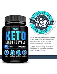 Keto Electrolyte Supplement Advanced Pills - Perfect for Keto Max Results - Electrolyte Powder for...